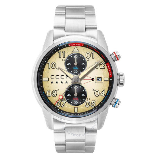 Cccp, Sputnik Chronograph Quartz Men's Watch