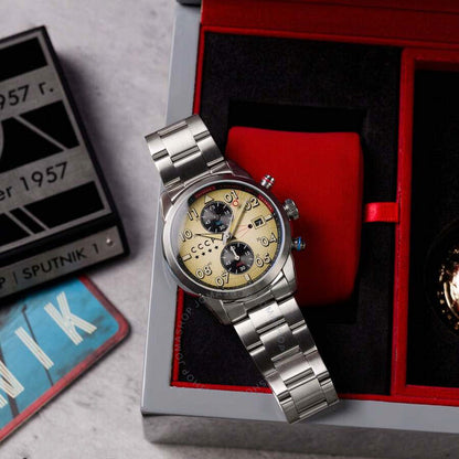 Cccp, Sputnik Chronograph Quartz Men's Watch