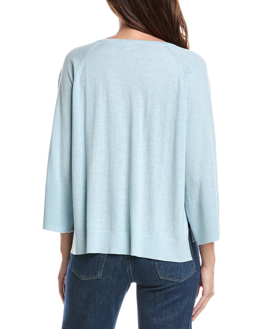 easy silk & cashmere-blend sweater
