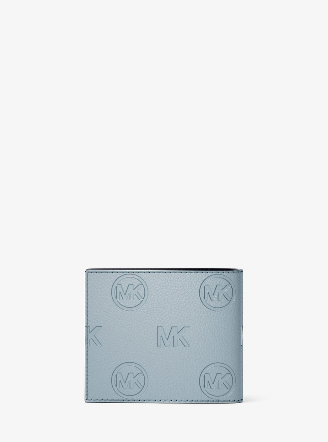 cooper logo debossed billfold wallet with passcase