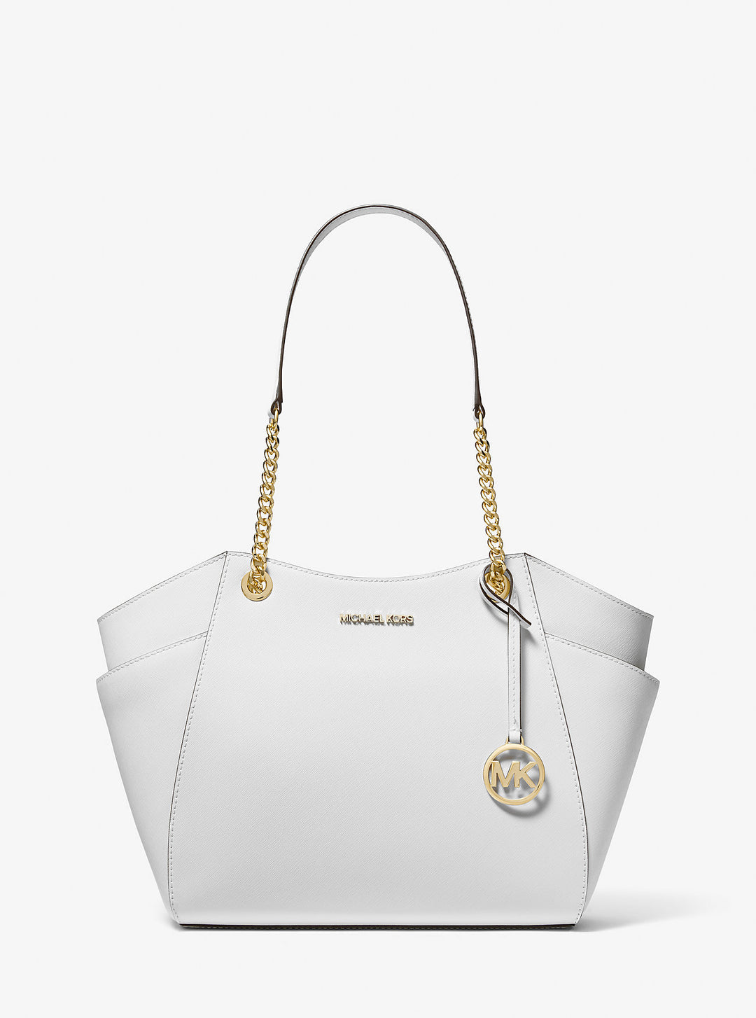 jet set large saffiano leather shoulder bag