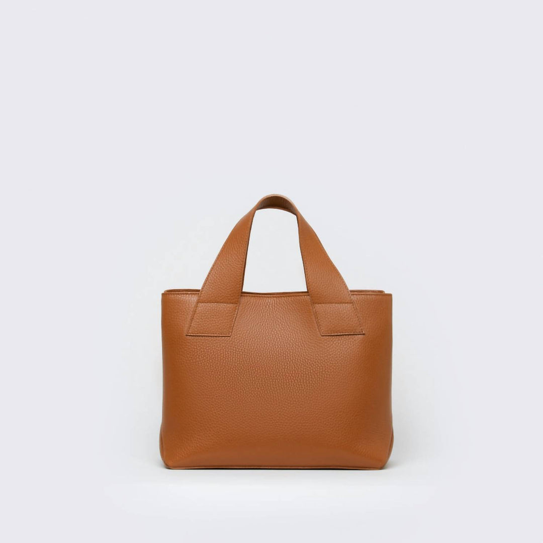 women's charlene satchel bag in caramel