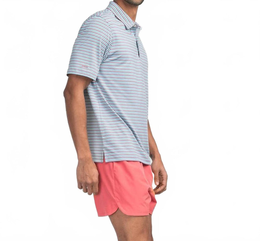 stipe polo in tropsicle