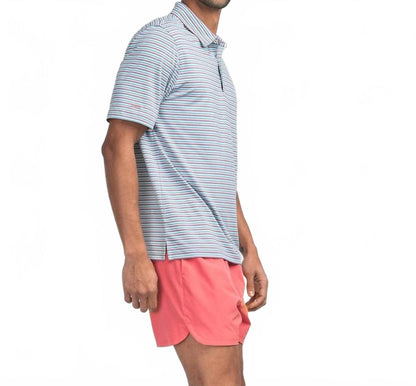 stipe polo in tropsicle