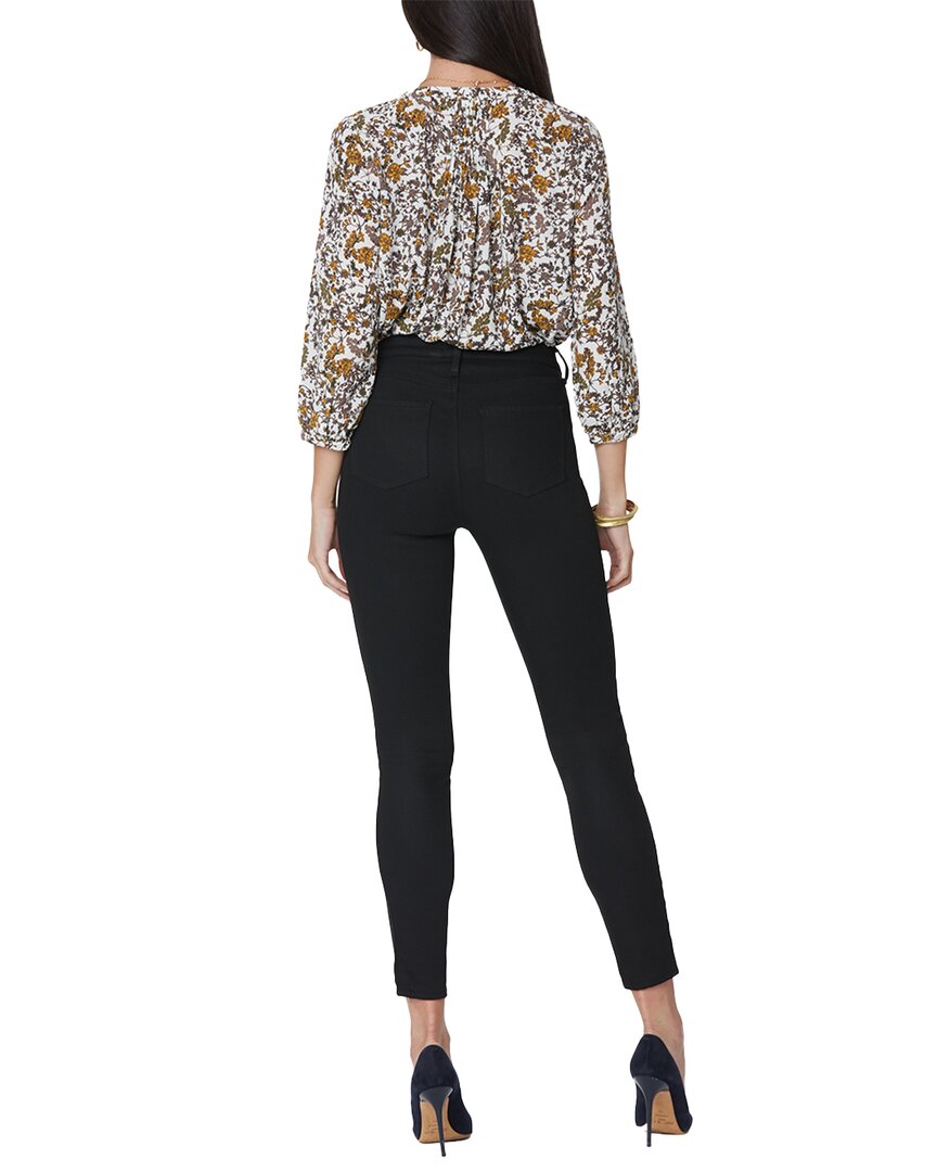 ami black rinse skinny leg jean