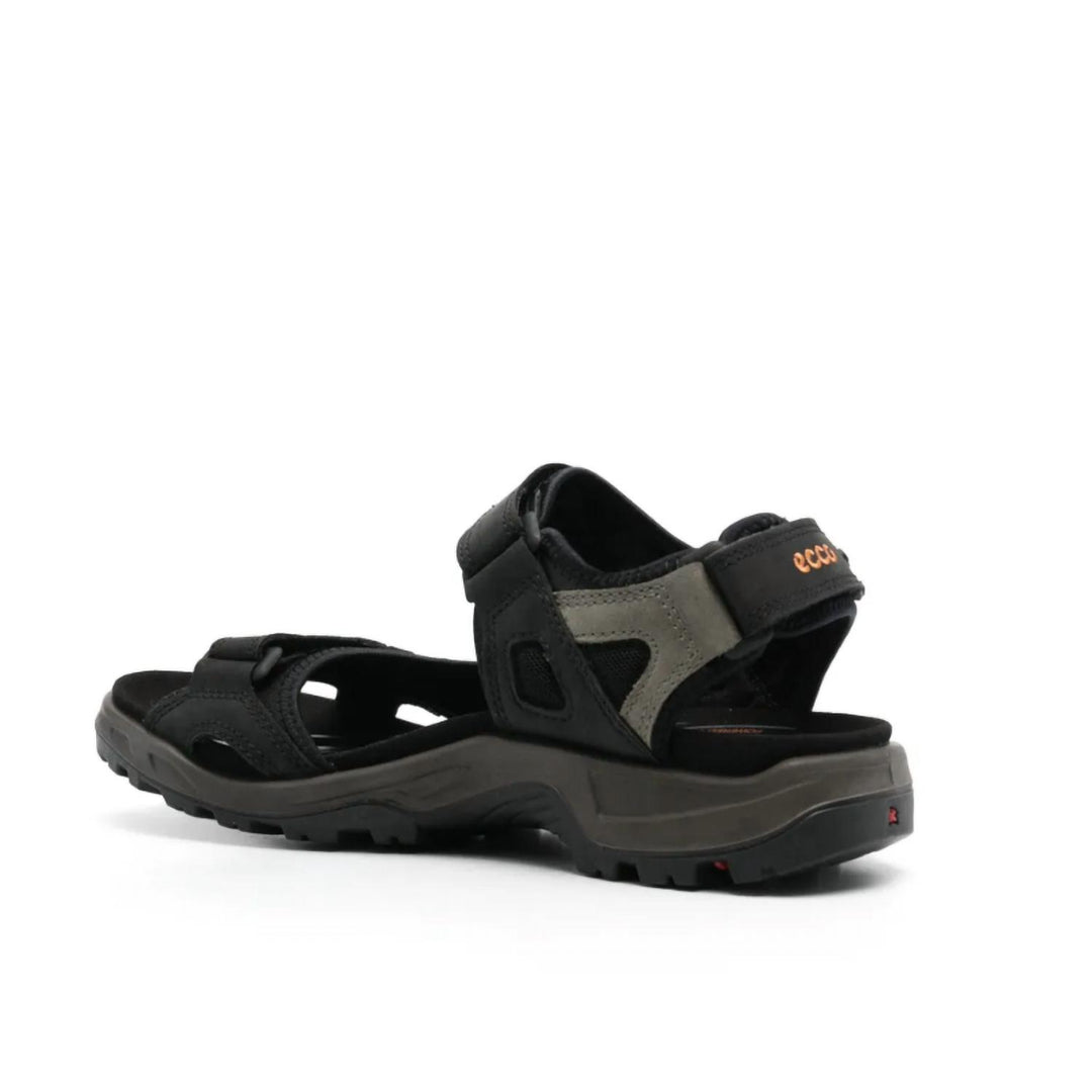 men's offroad touch-strap sandal in black
