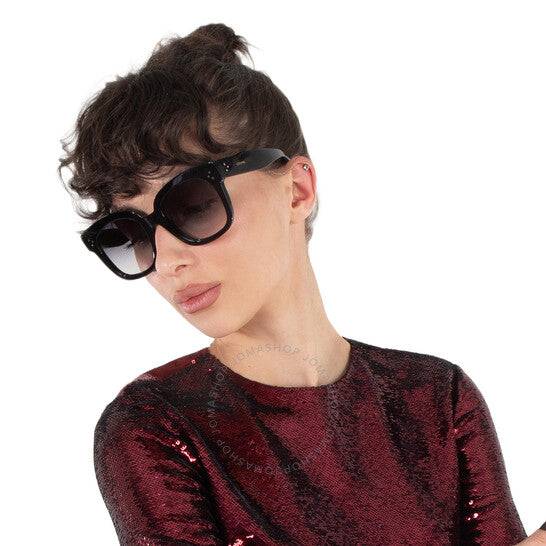 Celine, BOLD 3 DOTS Smoke Gradient Butterfly Ladies Sunglasses