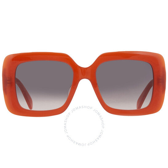 نظارة شمسية سيلين، مربعة الشكل، بنية متدرجة، للسيدات