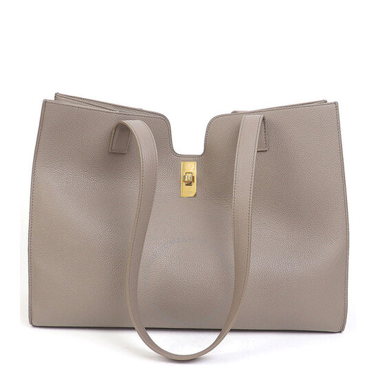 Celine, Cabas 16 Soft In Supple Grained Calfskin - Pebble