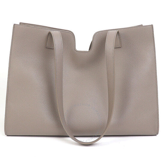 Celine, Cabas 16 Soft In Supple Grained Calfskin - Pebble