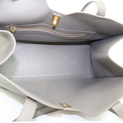 Celine, Cabas 16 Soft In Supple Grained Calfskin - Pebble