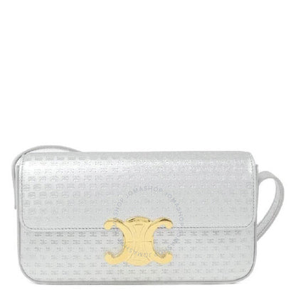 Celine, Claude Laminated Shoulder Bag
