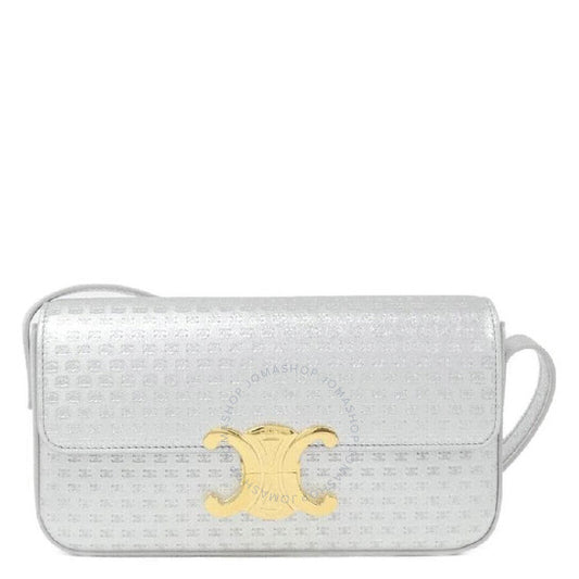 Celine, Claude Laminated Shoulder Bag
