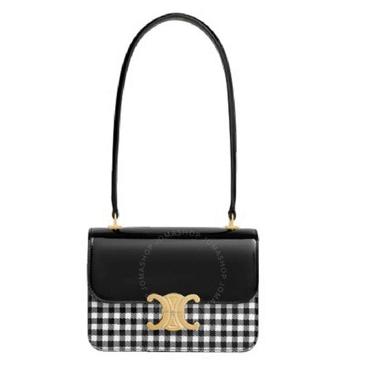 Celine, Garance Bag Is Crafted In Vichy-Printed Patent