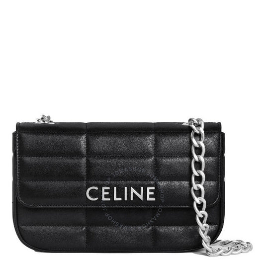 Celine, Matelasse Monochrome Chain Shoulder Bag