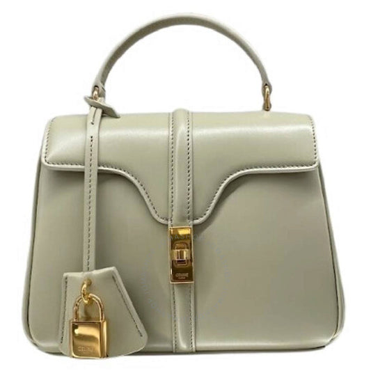 Celine, Mini 16 Turn Lock Top Handle Bag