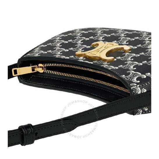Celine, Tilly Bag In Two-Tone Triomphe Canvas