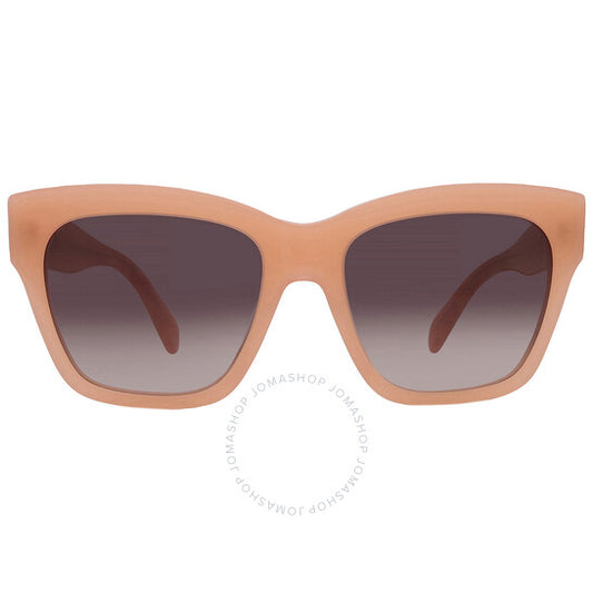 Celine, Triomphe Brown Gradient Butterfly Ladies Sunglasses