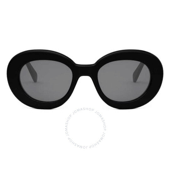 نظارة شمسية نسائية من سيلين، تريومف رمادية بيضاوية