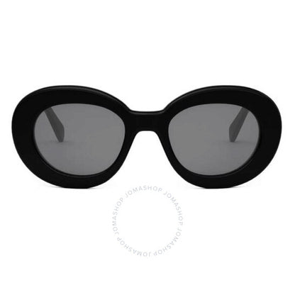 نظارة شمسية نسائية من سيلين، تريومف رمادية بيضاوية