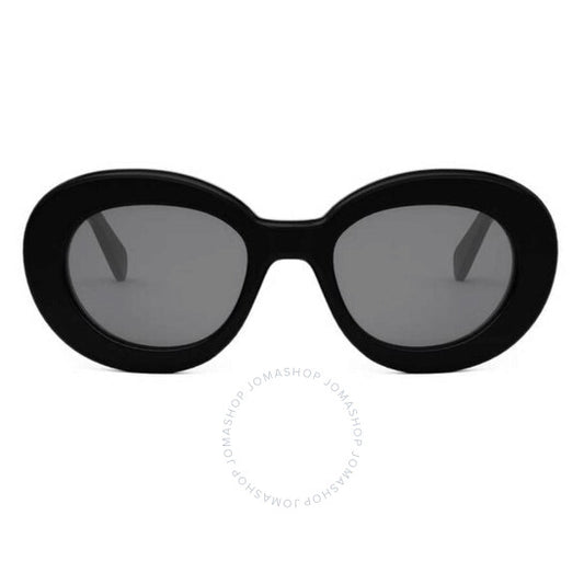 نظارة شمسية نسائية من سيلين، تريومف رمادية بيضاوية