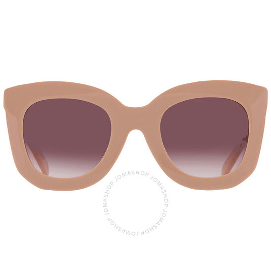 نظارة شمسية سيلين مربعة الشكل للنساء، بنفسجية متدرجة