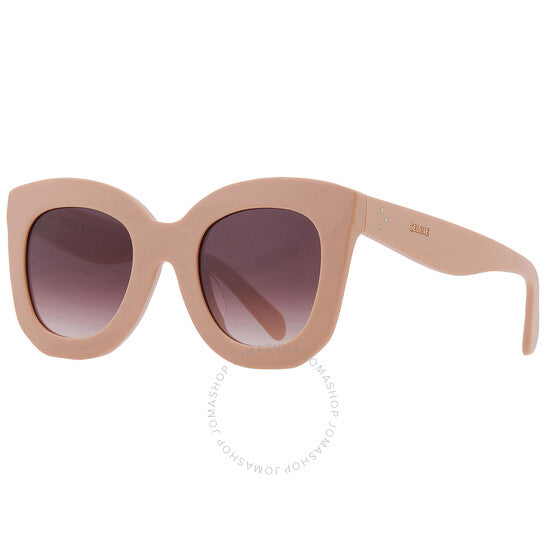 نظارة شمسية سيلين مربعة الشكل للنساء، بنفسجية متدرجة