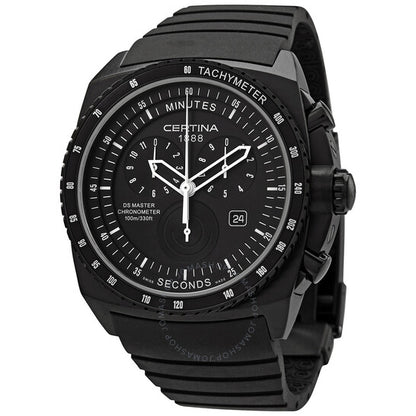 Certina, Chronograph Quartz Black Dial Men's Watch