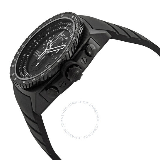 Certina, Chronograph Quartz Black Dial Men's Watch