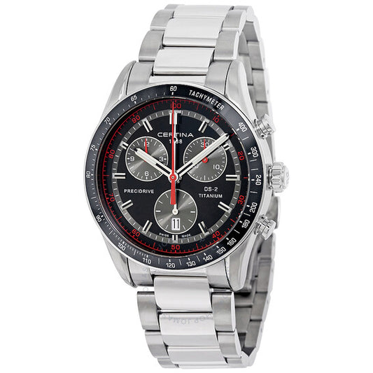 Certina, DS - 2 Chrono Titanium Men's Quartz Watch C0244474405100