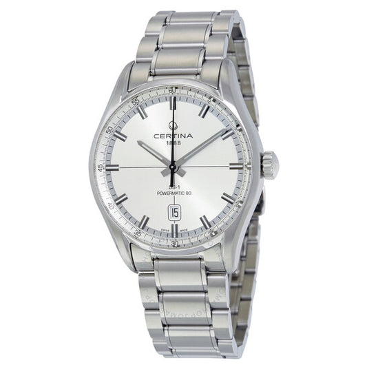 Certina, DS -1 Powermatic 80 Automatic Silver Dial Men's Watch