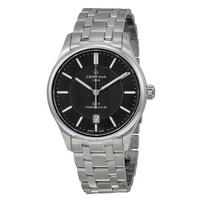 Certina, DS- 8 Automatic Black Dial Men's Watch C0334071105100