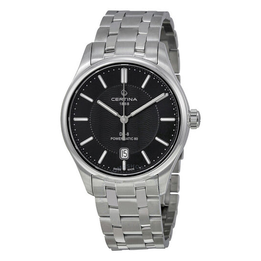 Certina, DS- 8 Automatic Black Dial Men's Watch C0334071105100