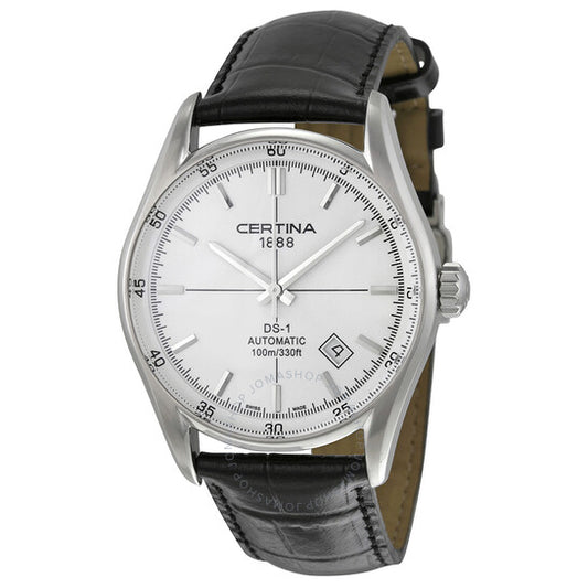 Certina, DS 1 - 3 Hands Automatic Silver Dial Men's Watch C0064071603100