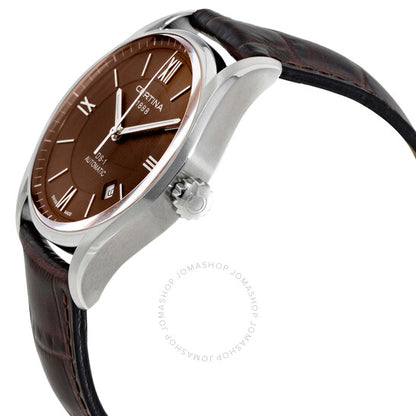 Certina, DS 1 Automatic Brown Dial Men's Watch C0064071629800