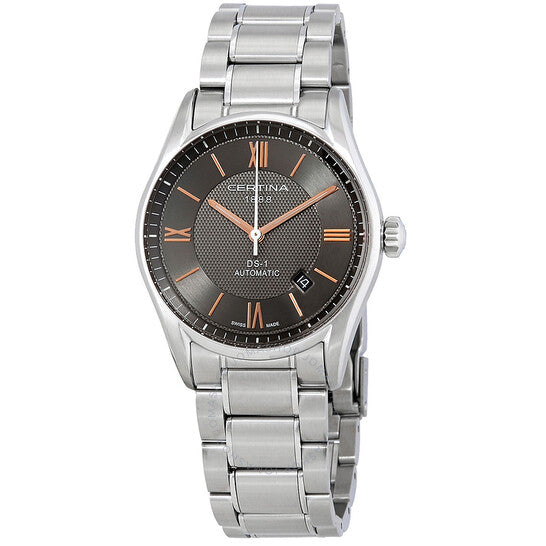 Certina, DS 1 Automatic Grey Dial Men's Watch C0064071108801