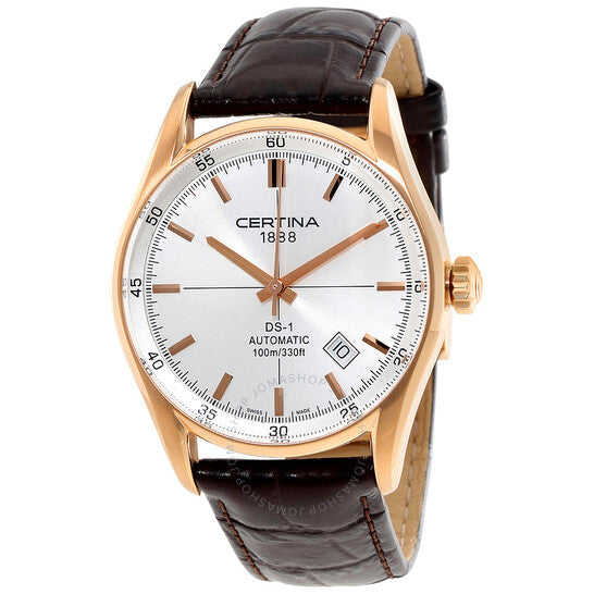 Certina, DS 1 Automatic Silver Dial Men's Watch C0064073603100