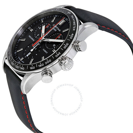 Certina, DS-2 Flyback Chronograph Black Dial Men's Watch