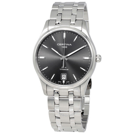 Certina, DS-4 Grey Dial Men'sTitanium Watch