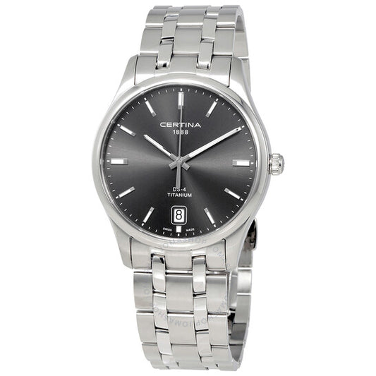 Certina, DS-4 Grey Dial Men'sTitanium Watch
