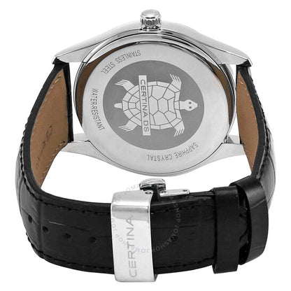 ساعة سيرتينا DS-4 للرجال بمينا فضية وسوار من الكوارتز