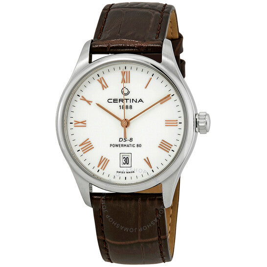 Certina, DS-8 Automatic White Dial Men's Watch