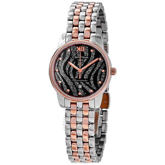 ساعة سيرتينا DS-8 كوارتز بمينا أنثراسيت للسيدات