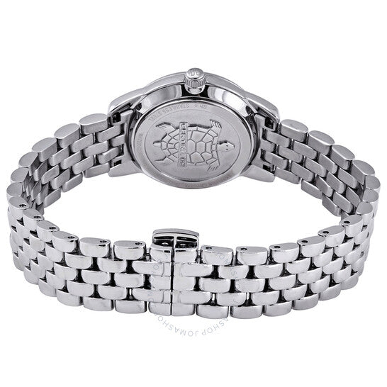 ساعة سيرتينا DS-8 كوارتز بمينا سوداء للسيدات