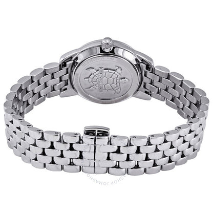 ساعة سيرتينا DS-8 كوارتز بمينا سوداء للسيدات