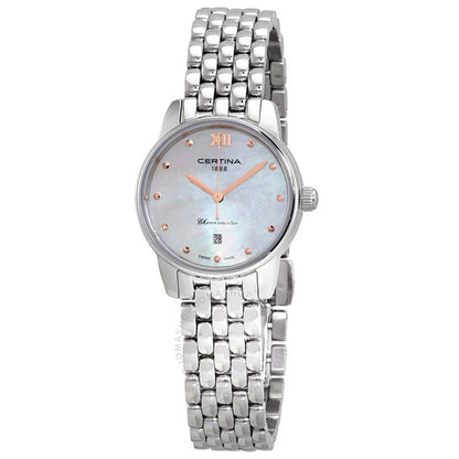 Certina, DS-8 White Mother of Pearl Dial Ladies Watch