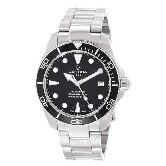 Certina, DS Action Automatic Black Dial Men's Watch