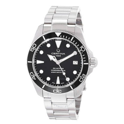 Certina, DS Action Automatic Black Dial Men's Watch
