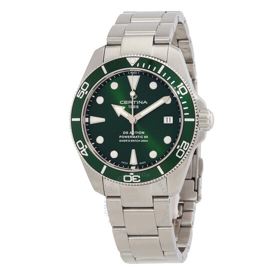 Certina, DS Action Automatic Green Dial Men's Watch