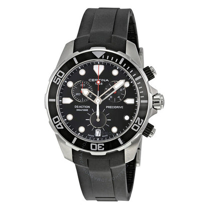Certina, DS Action Chronograph Black Dial Men's Watch C0324171705100